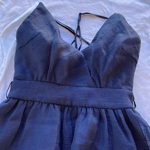Navy blue special occasion dress